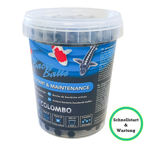 COLOMBO BACTO BALLS Filterstart