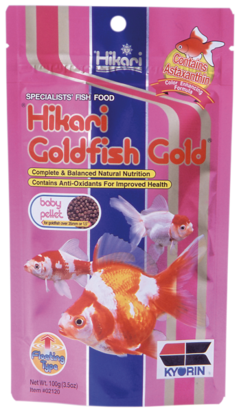 Hikari Goldfish Gold Baby (1,7 - 2,0 mm), 100g