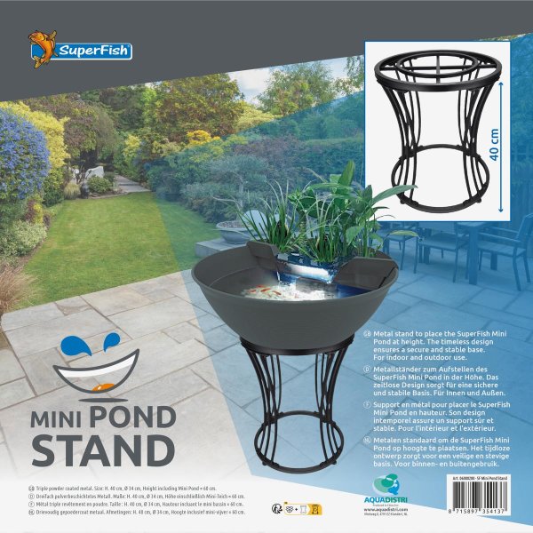 Mini Pond mit Standfuß